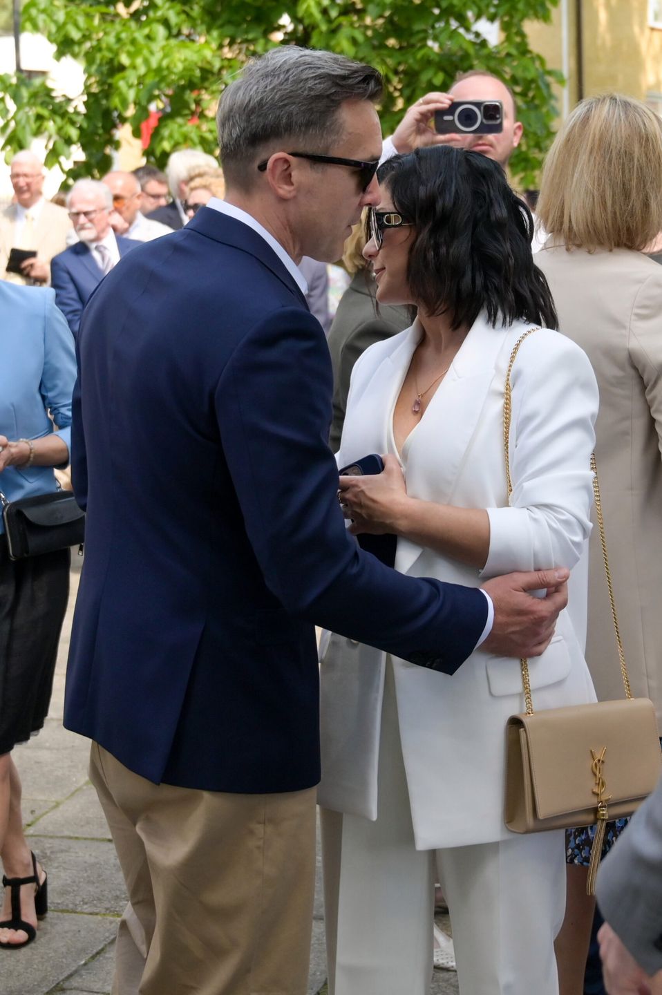 Kasia Cichopek i Maciej Kurzajewski - komunia Helenki Hakiel fot. AFEos
