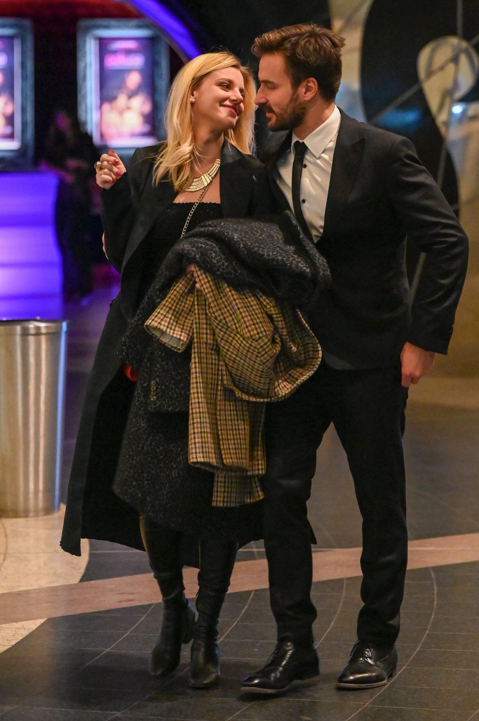 Piotr Stramowski z partnerką Natalią