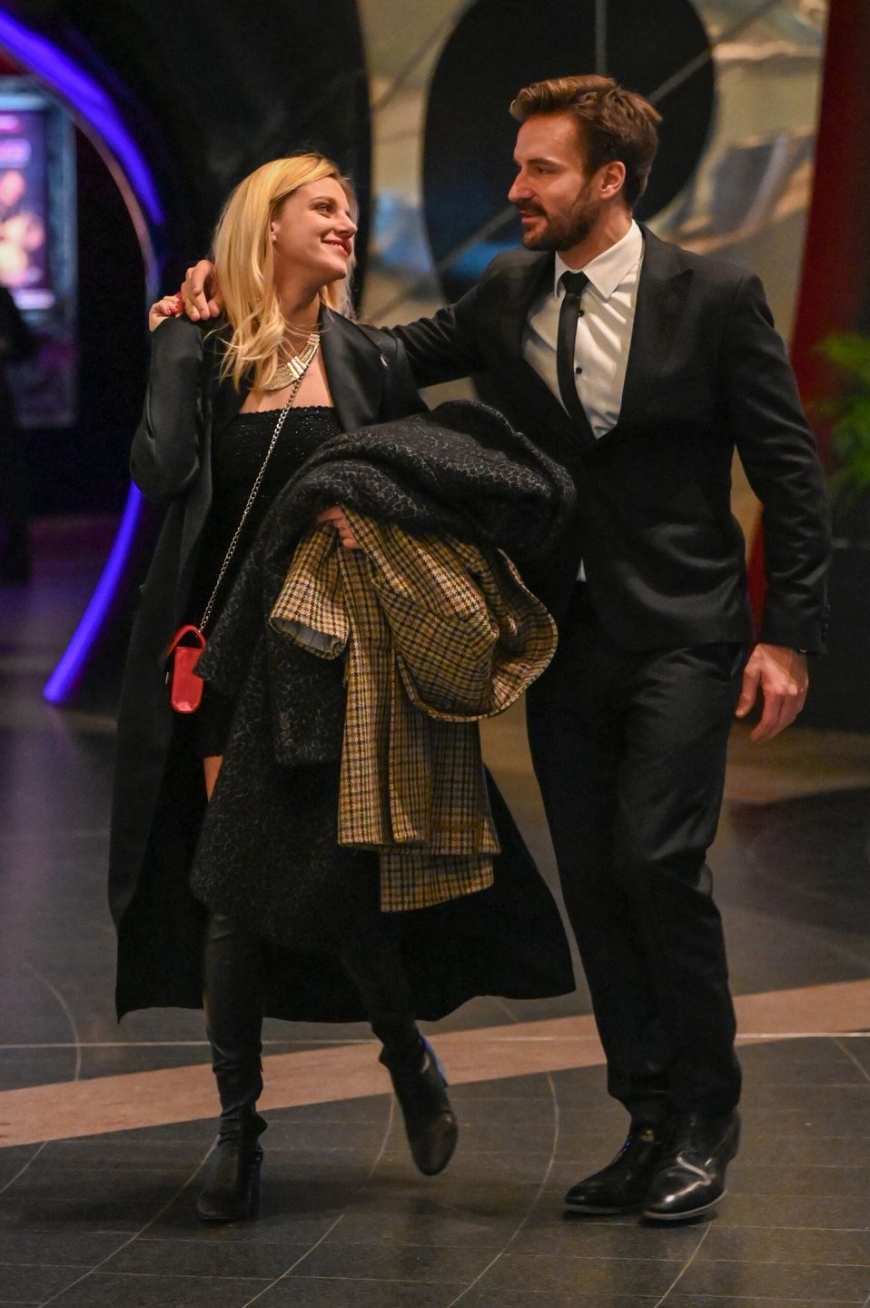 Piotr Stramowski z partnerką Natalią