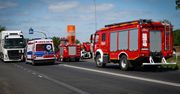 Wypadek na DK11 w stronę Poznania