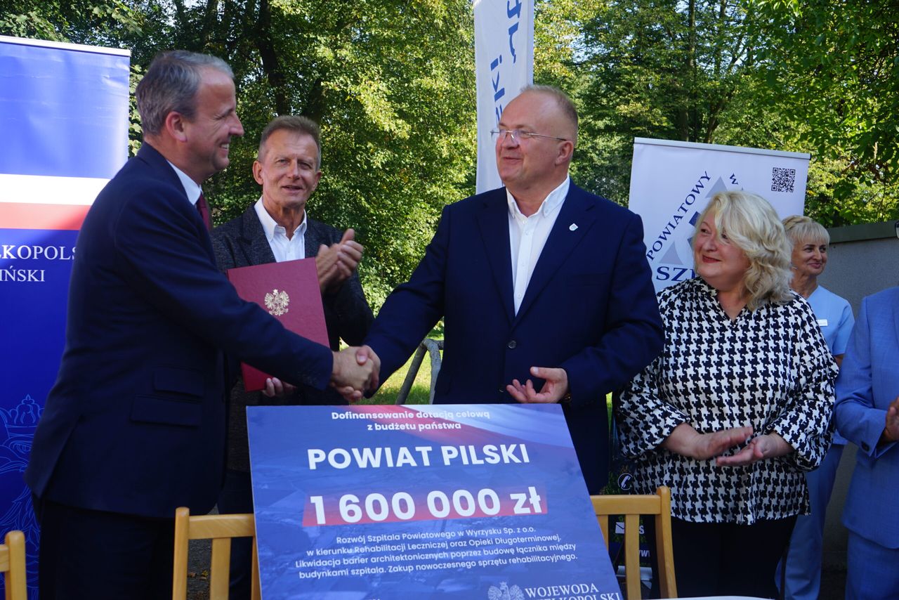 1,6 mln złotych dla Szpitala Powiatowego w Wyrzysku