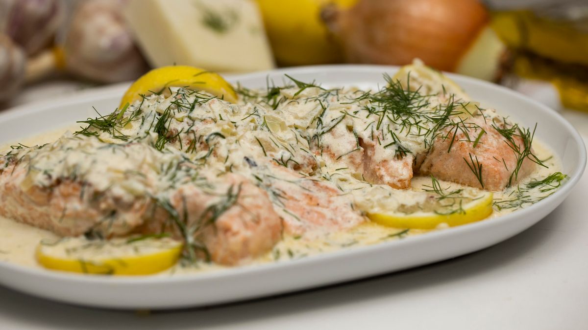 Przepis na łososia- Pyszności