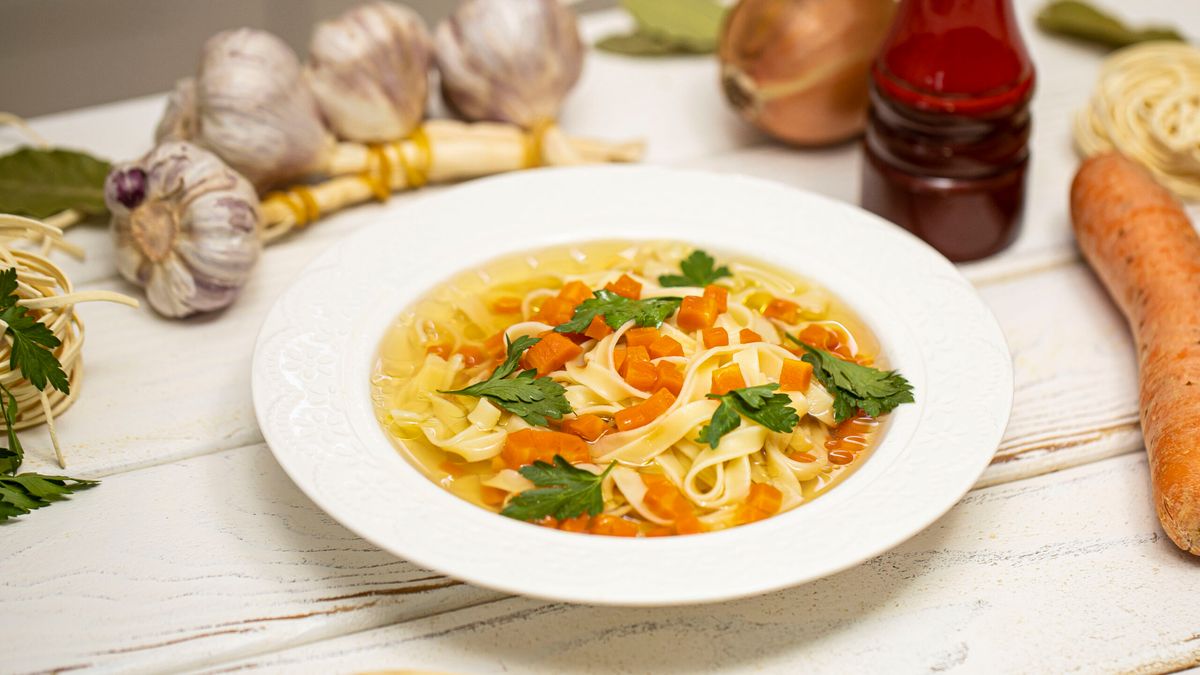 Domowy rosół - Pyszności