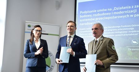 Prawie 40 mln złotych dla 18 Parków Narodowych