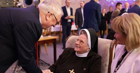 Odznaczenie dla siostry Targańskiej