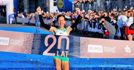 Polka najlepsza wśród kobiet podczas 20. PKO Poznań Maraton! Piękny finisz Moniki Stefanowicz