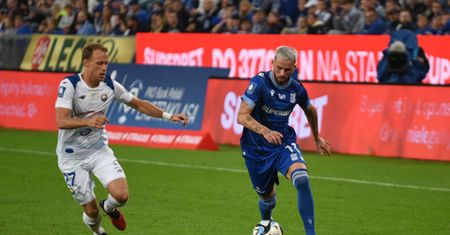 Po ciężkim początku meczu, Lech Poznań pokonał Stal Mielec