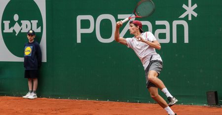 Ostatni Polak pożegnał się z turniejem gry pojedynczej Poznań Open