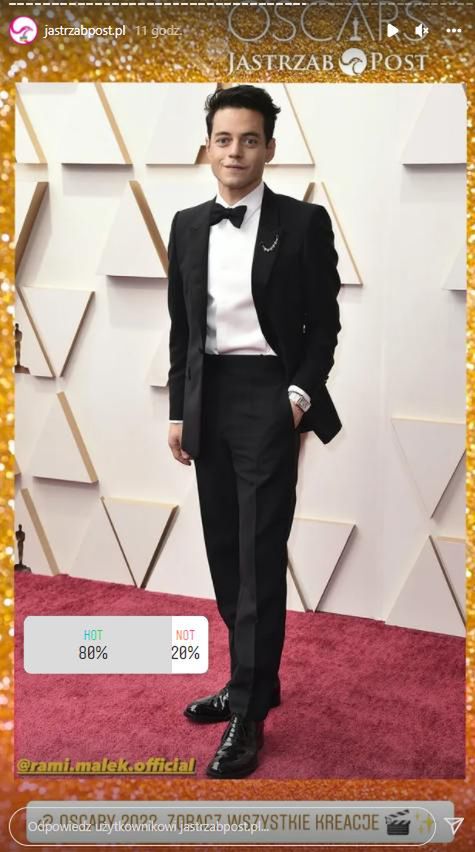Rami Malek.  Jak poradził sobie w sondzie? Oscary 2022