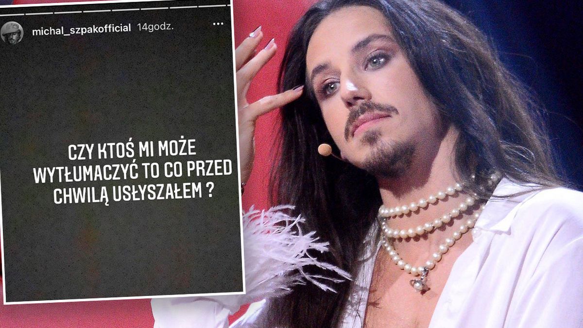 Michał Szpak jest oburzony słowami księdza. Nie dowierza w to, co usłyszał: „Co na to najwyższy?”