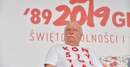 Wałęsa: Trump i Kaczyński motywują mnie do działania