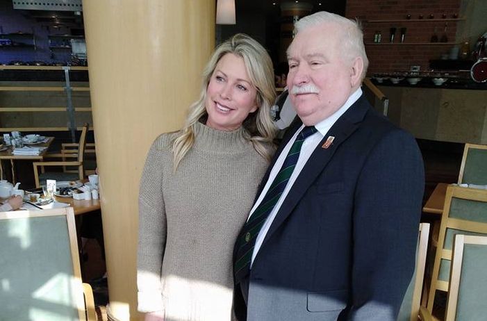 Niezwykłe spotkanie Lecha Wałęsy z "Żonami Hollywood"