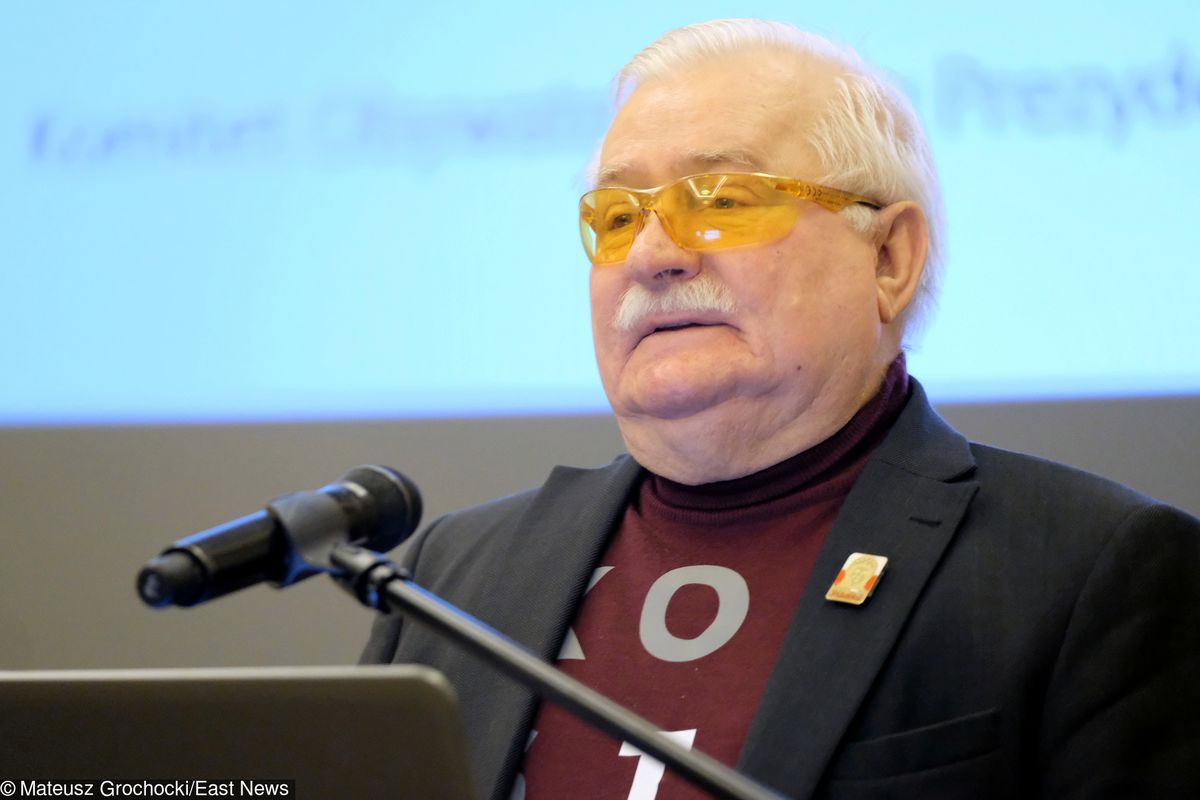Lech Wałęsa zaskoczył żartem o żonie i PiS