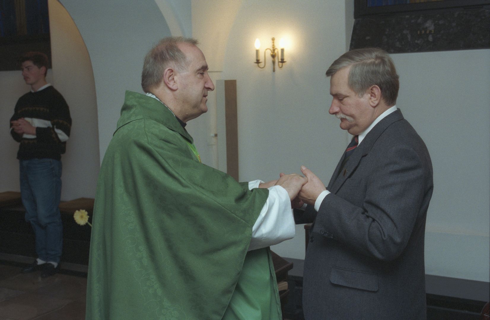 Ks. Franciszek Cybula został spowiednikiem Lecha Wałęsy w sierpniu 1980 r.