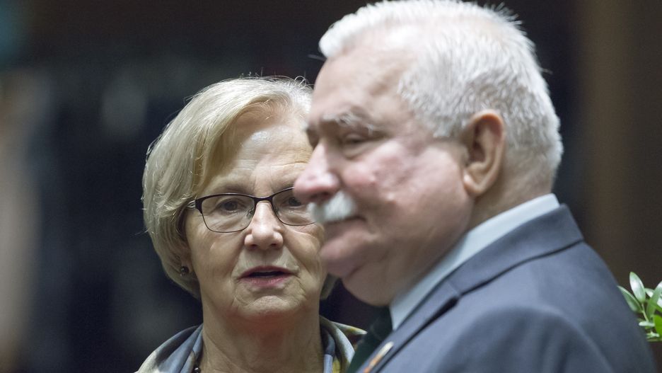 Lech Wałęsa nie świętuje z żoną rocznicy ślubu