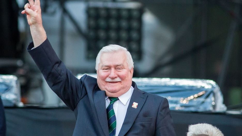 Lech Wałęsa, przywódca wielkiej "Solidarności"