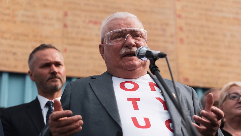Lech Wałęsa często apelował, by odsunąć PiS od władzy