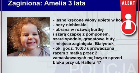 Porwanie dziecka. Child Alert!
