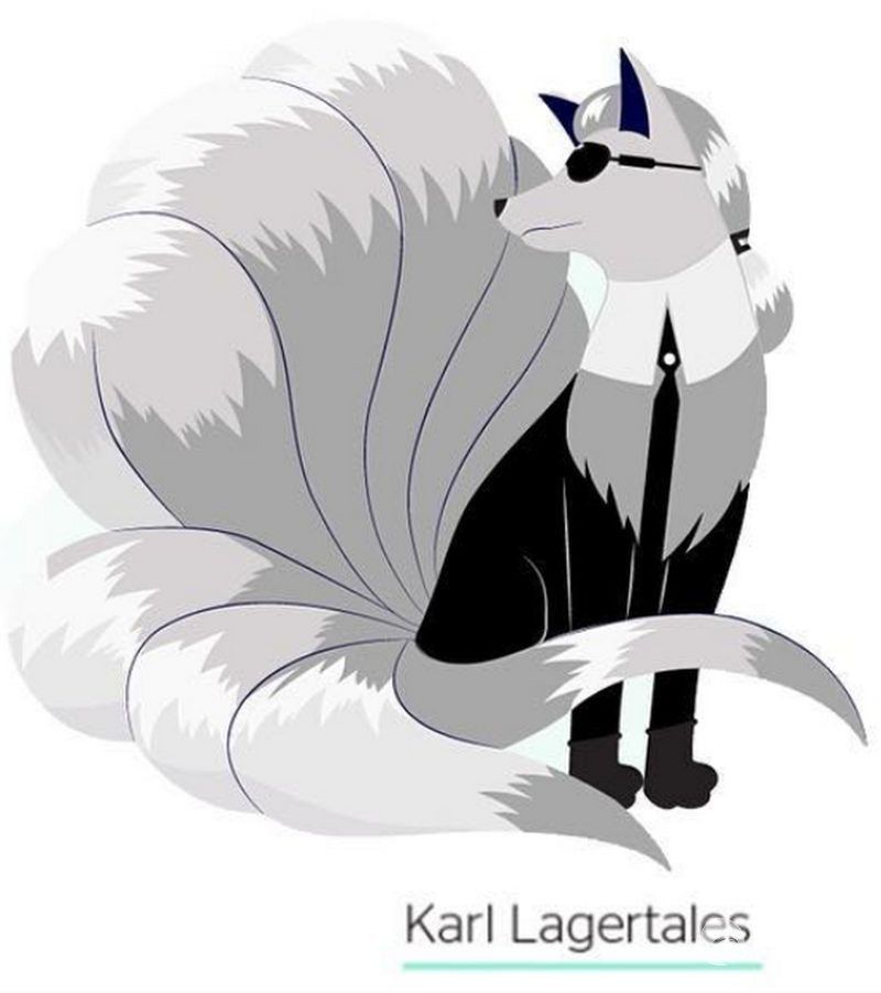 Fashemon, czyli Pokemon według Victorii Beckham: Karl Lagertales, czyli Karl Lagerfeld