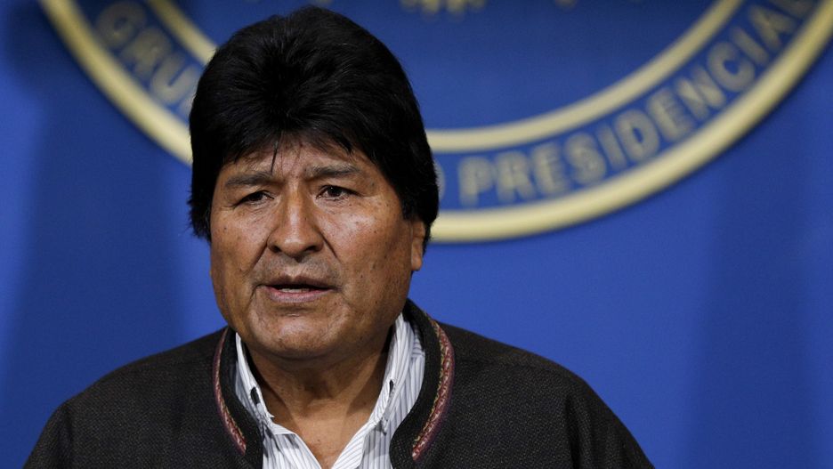 Prezydent Boliwii Evo Morales.