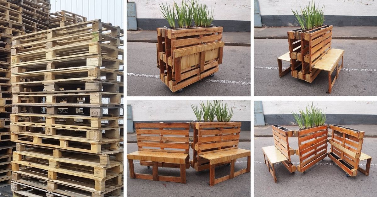 25 Extraordinary Ideas How to Recycle Old Pallets. They Will Breathe New Life into Any Interior!