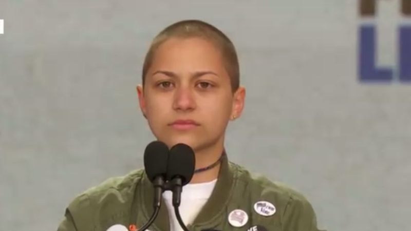 Emma Gonzalez przeżyła strzelaninę w szkole na Florydzie 