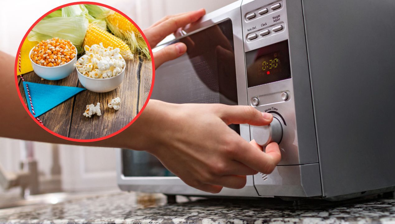Oto jak zrobić popcorn w mikrofali, gdy masz ziarna kukurydzy luzem