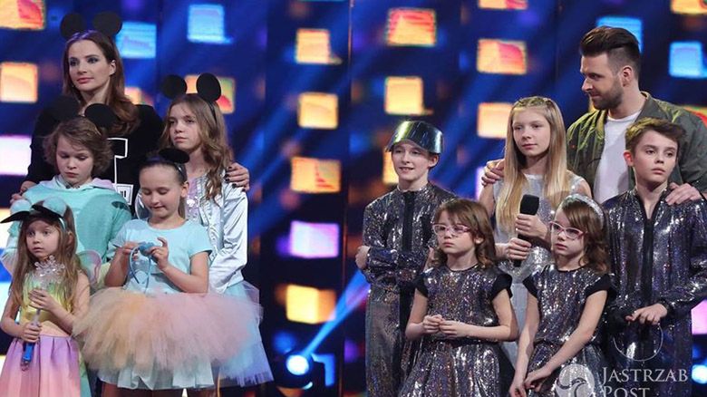Kadra Anki i Hyżaki w finale programu Mali Giganci 2 fot. Facebook.com/MaliGiganciTVN