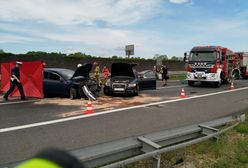 Balice. Wypadek na A4. Jedna osoba nie żyje, interweniował śmigłowiec LPR