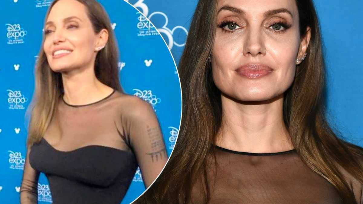Wychudzona Angelina Jolie promuje „Czarownicę”. Jej talia jest przerażająco wąska!