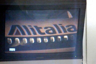 Ładunek wybuchowy w samolocie "Alitalii"