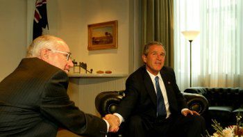 Prezydent USA i premier Australii