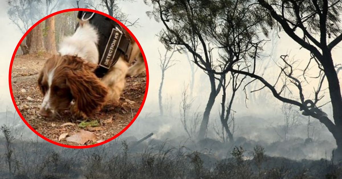 Najsłodszy pomocnik strażaków. Ratuje koale w Australii