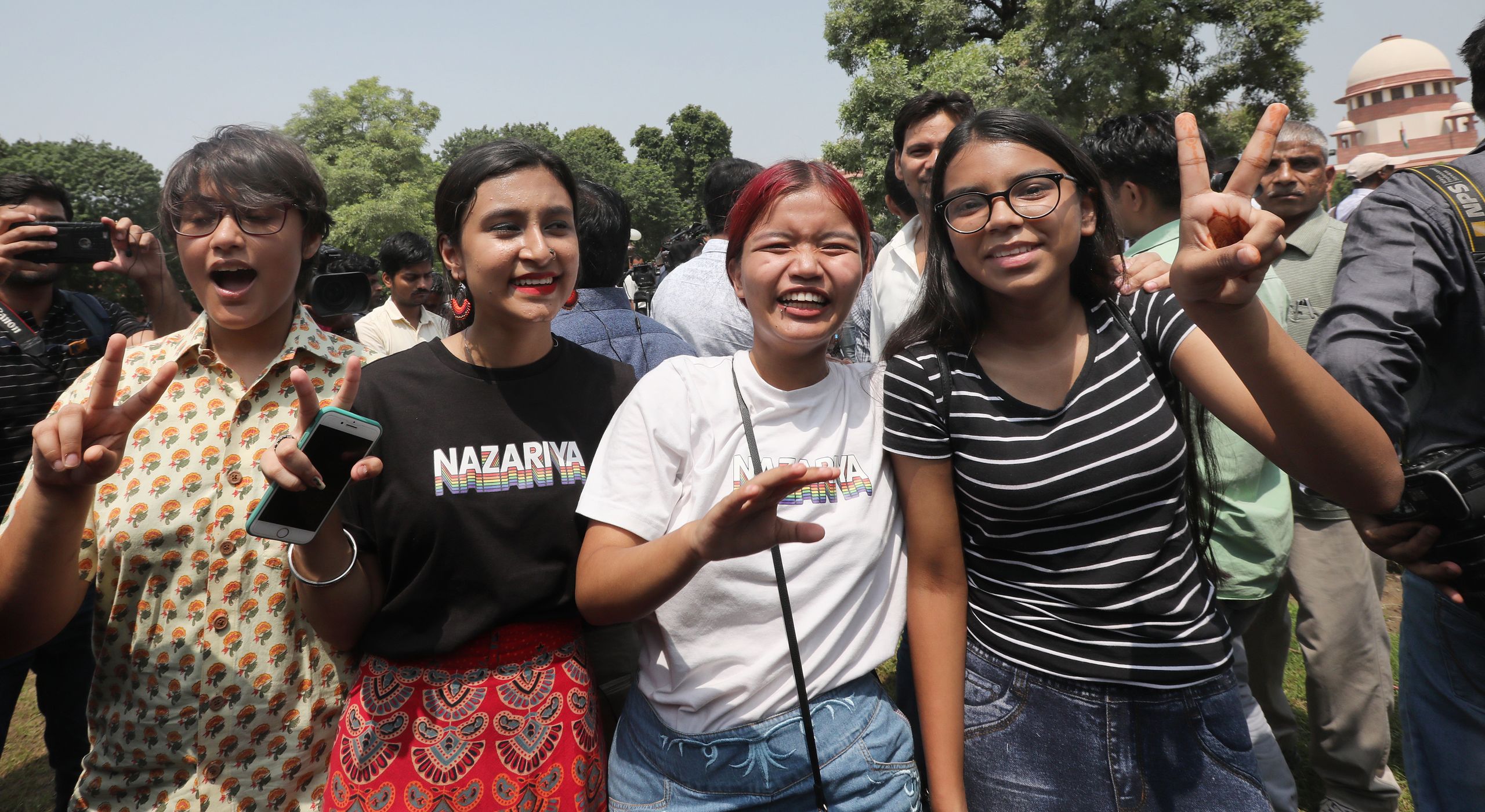 Sąd Najwyższy w Indiach zniósł kary za homoseksualizm. 