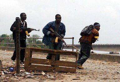 Siły pokojowe przybyły do Liberii