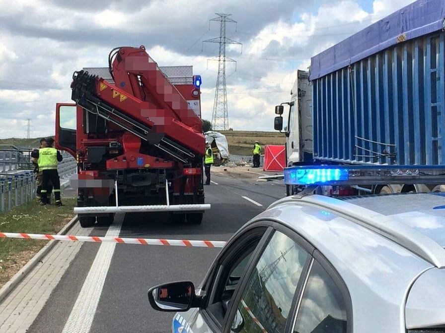 Podlasie. Śmiertelny wypadek na obwodnicy Suwałk. Nie żyje dwóch mężczyzn