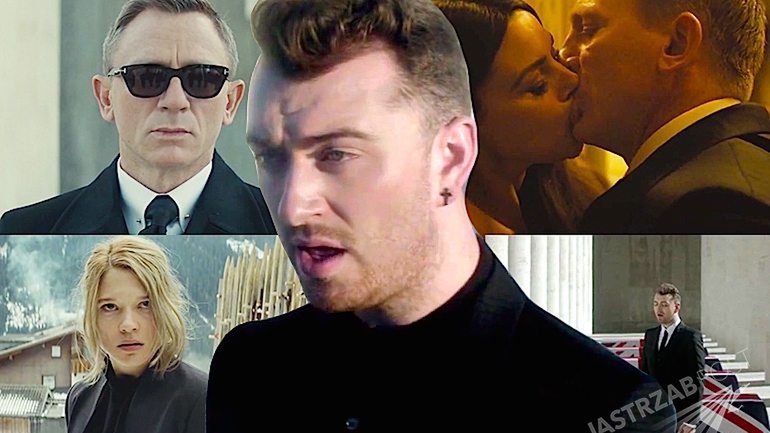 Teledysk James Bond Spectre Piosenka Sam Smith Writing's On The Wall