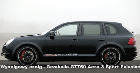 Wyścigowy czołg - Gemballa GT750 Aero 3 Sport Exlusive