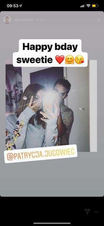 Allan Krupa i Patrycja Jugowiec są parą?