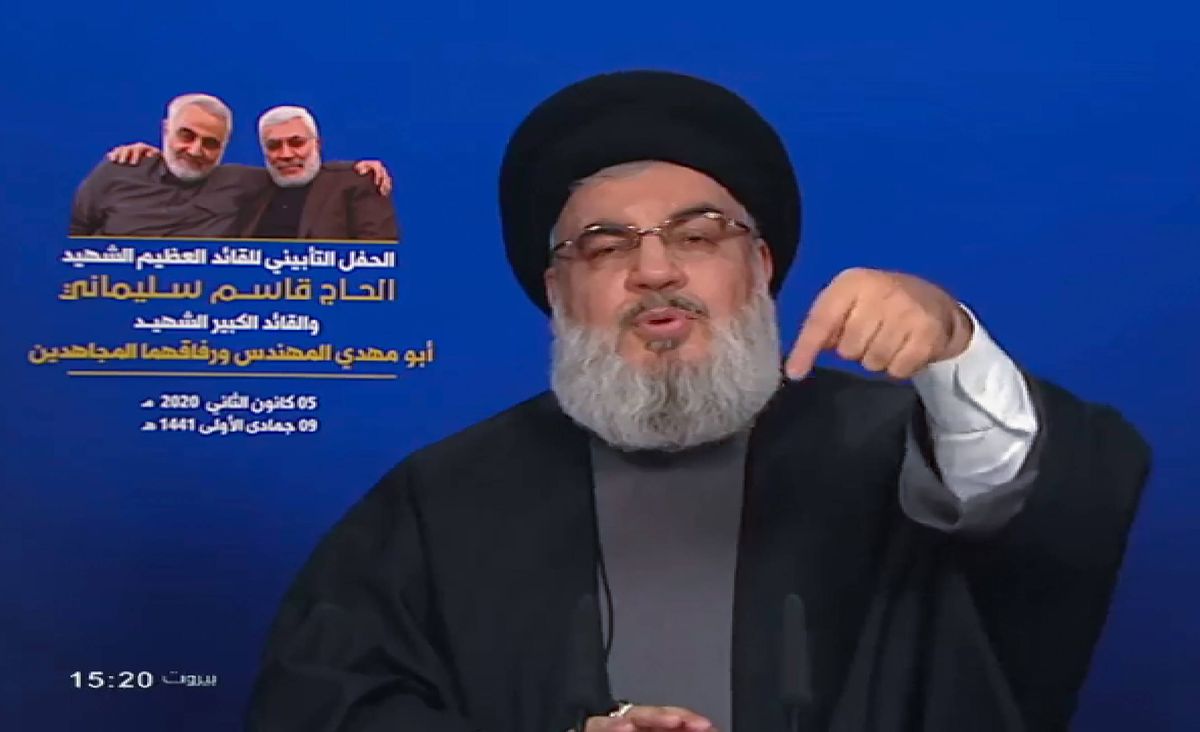 Groźby szefa libańskiego Hezbollahu. Hassan Nasrallah: USA zapłacą za śmierć Kasema Sulejmaniego
