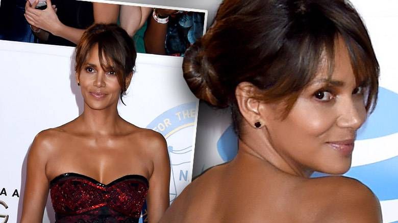 Halle Berry zapomniała bielizny -  49th NAACP Image Awards