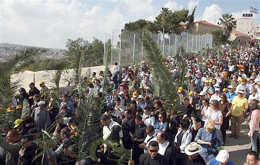 Ponad tysiąc katolików w procesji w Jerozolimie