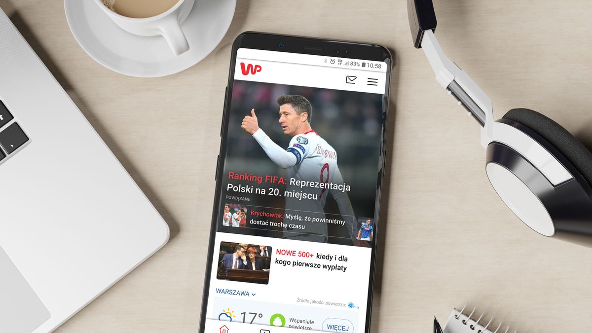 Mobilna strona Wirtualnej Polski. Zapraszamy do odwiedzania!