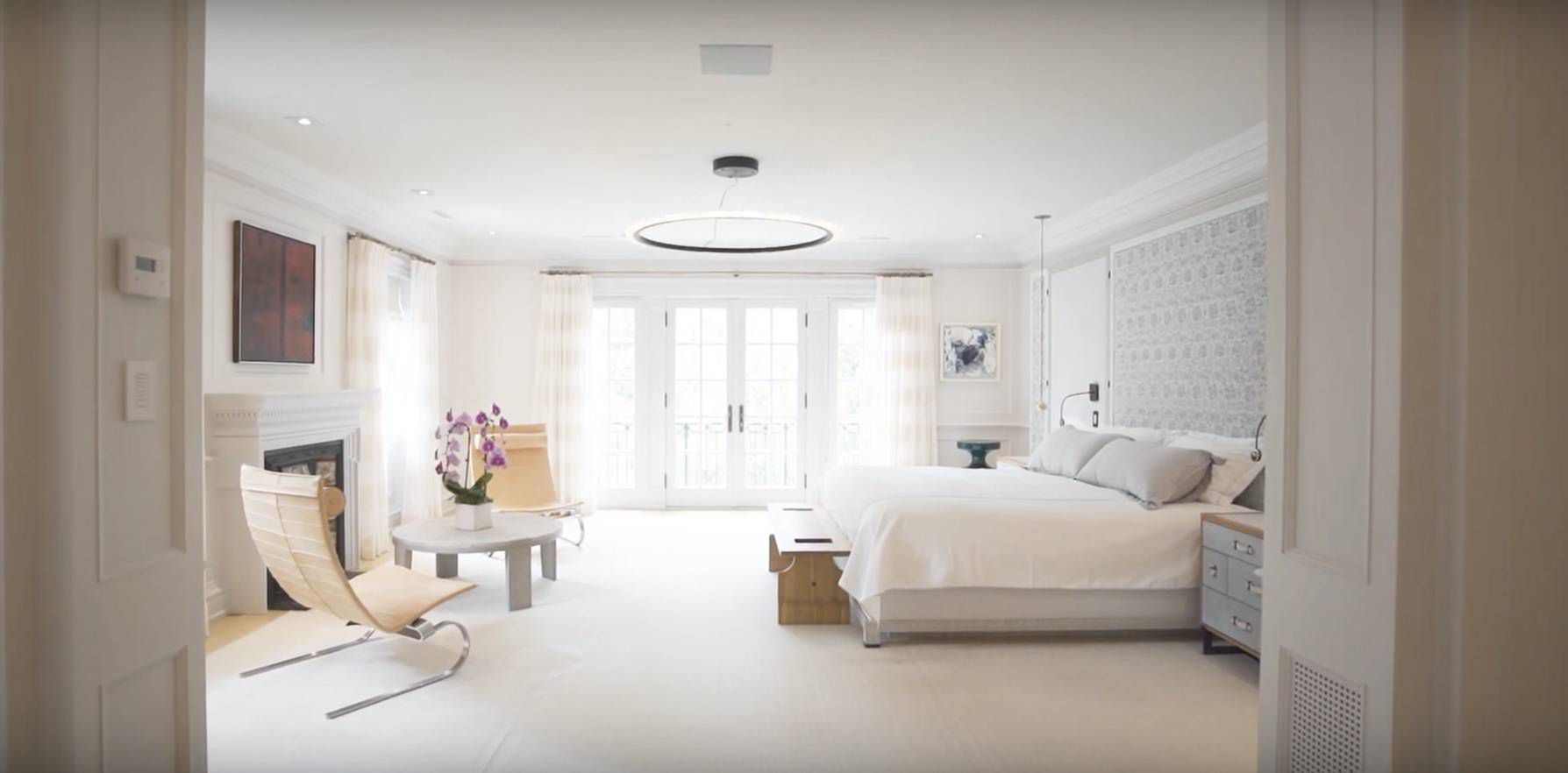 Meghan Markle i Harry - sypialnia