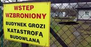 Nieczynna inowrocławska kopalnia zagraża domom