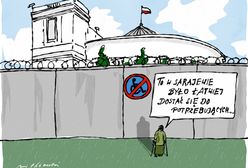 Sejm jak oblężone miasto. Ochojska wspomina wojnę na Bałkanach