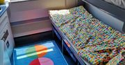 Wagon w stylu IKEA. Podróż w takich warunkach mija zdecydowanie przyjemniej