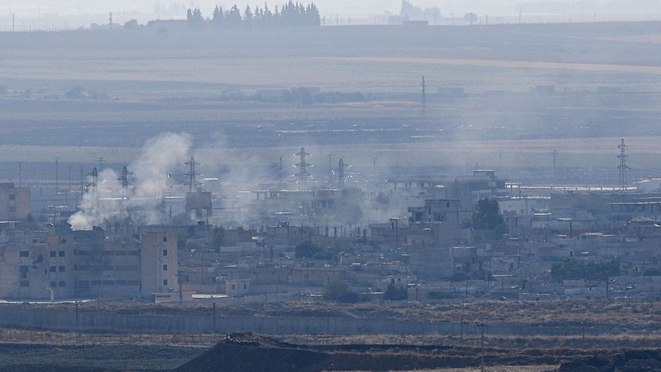 Wojna w Syrii. Ras al-Ain - miasto kontrolowane przez Kurdów zostało zbombardowane