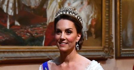 Księżna Kate włożyła słynną tiarę na wizytę Trumpa. Oddała hołd Dianie