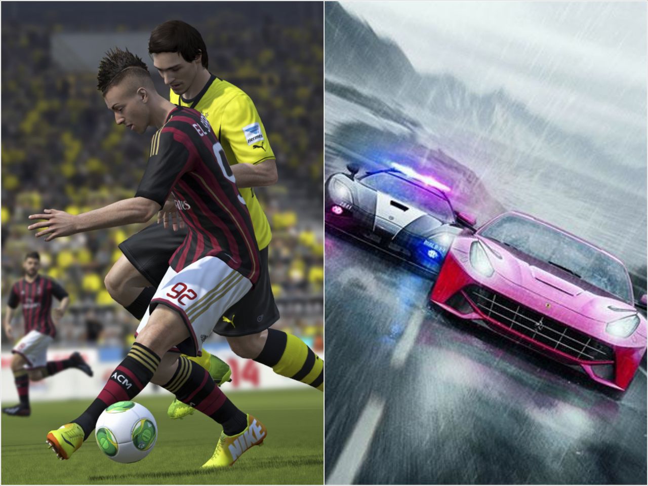 Next-genowa FIFA 14 i Need For Speed: Rivals bez polskiej wersji językowej